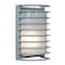 Access Lighting Bermuda 1 Light Outdoor Wall Mount, Satin Finish, Ribbed Frosted Glass 20010MG-SAT/RFR - alternate 3